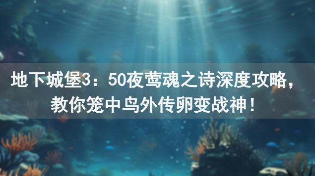 地下城堡3：50夜莺魂之诗深度攻略，教你笼中鸟外传卵变战神！
