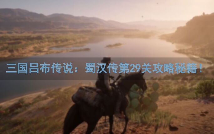 三国吕布传说：蜀汉传第29关攻略秘籍！