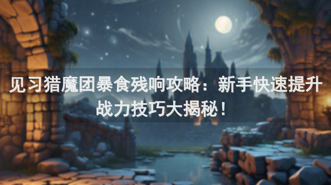 见习猎魔团暴食残响攻略：新手快速提升战力技巧大揭秘！